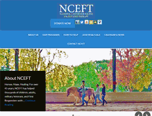 Tablet Screenshot of nceft.org